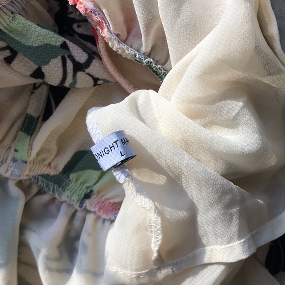 *SOLD* Goodnight Macaroon floral print mini dress - Picture 7 of 8